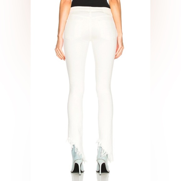 R13 Kate Garett White Jeans S/M 27 - Picture 5 of 12